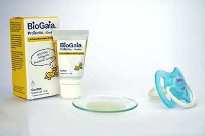 Probiotiques protectis BioGaia gouttes de vitamine d pour bébé, 10 ml
