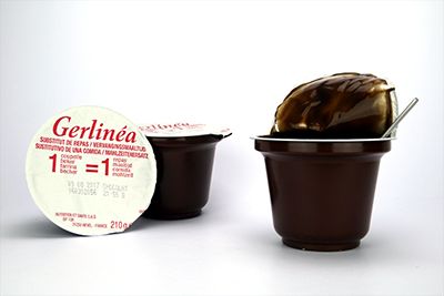 Gerlinéa - Lot de 3 Crèmes Repas Minceur Saveur Chocolat