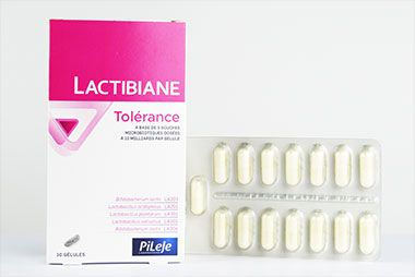 Pileje Lactibiane Tolérance gélules - Probiotiques - Trouble digestif